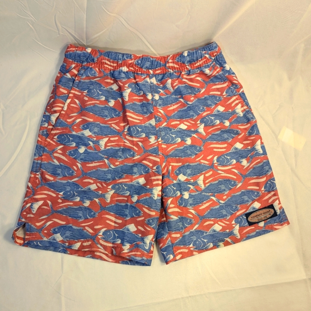 Vineyard Vines Boys Swim Trunks Size Small